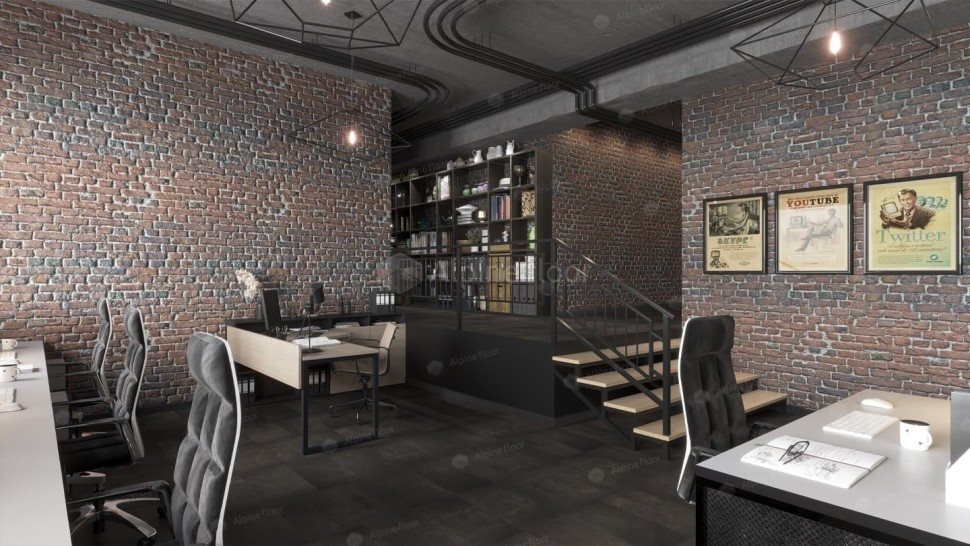 Виниловая плитка "Alpine Floor" Light Stone Ларнака (608*303*2,5 мм) — купить в Кирове