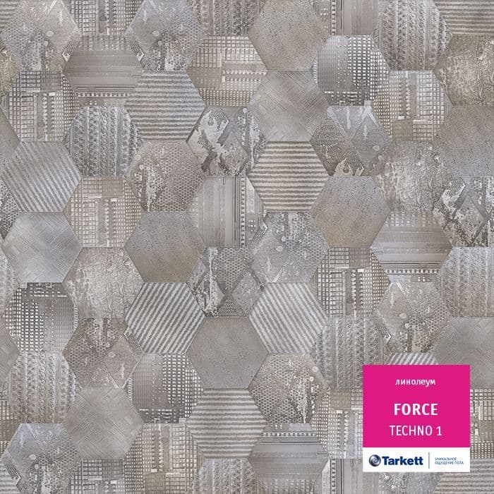 Линолеум полукоммерческий "Tarkett" Force Techno 1 (4м) — купить в Кирове