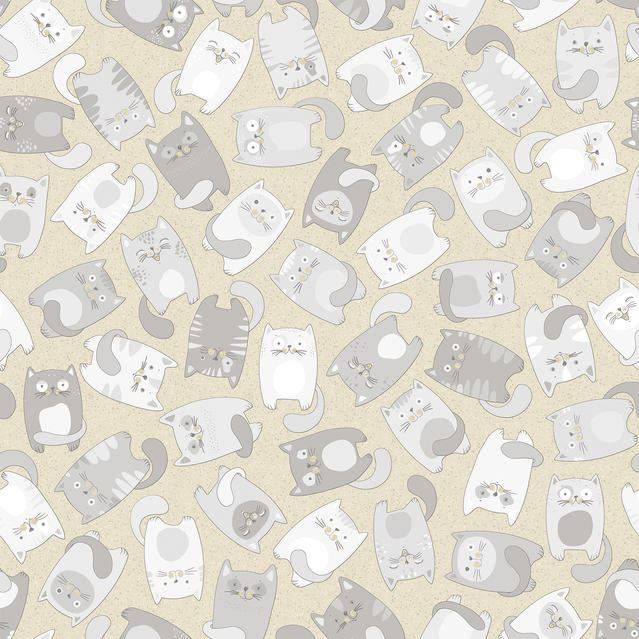 Линолеум бытовой "Синтерос" Комфорт Kitty 1 (3,5м) — купить в Кирове