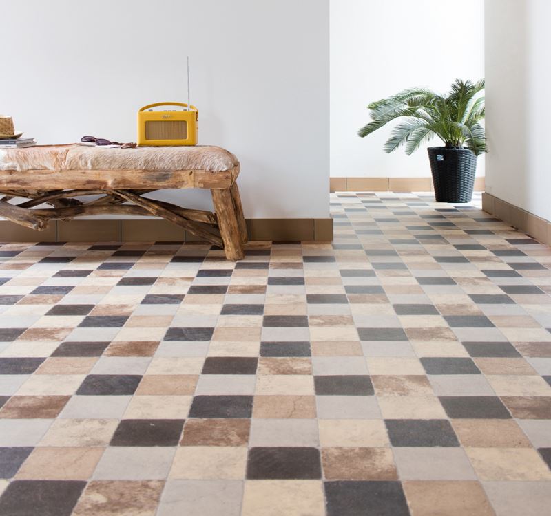 Линолеум бытовой "IVC" Bingo Pietra 596 (3м) — купить в Кирове