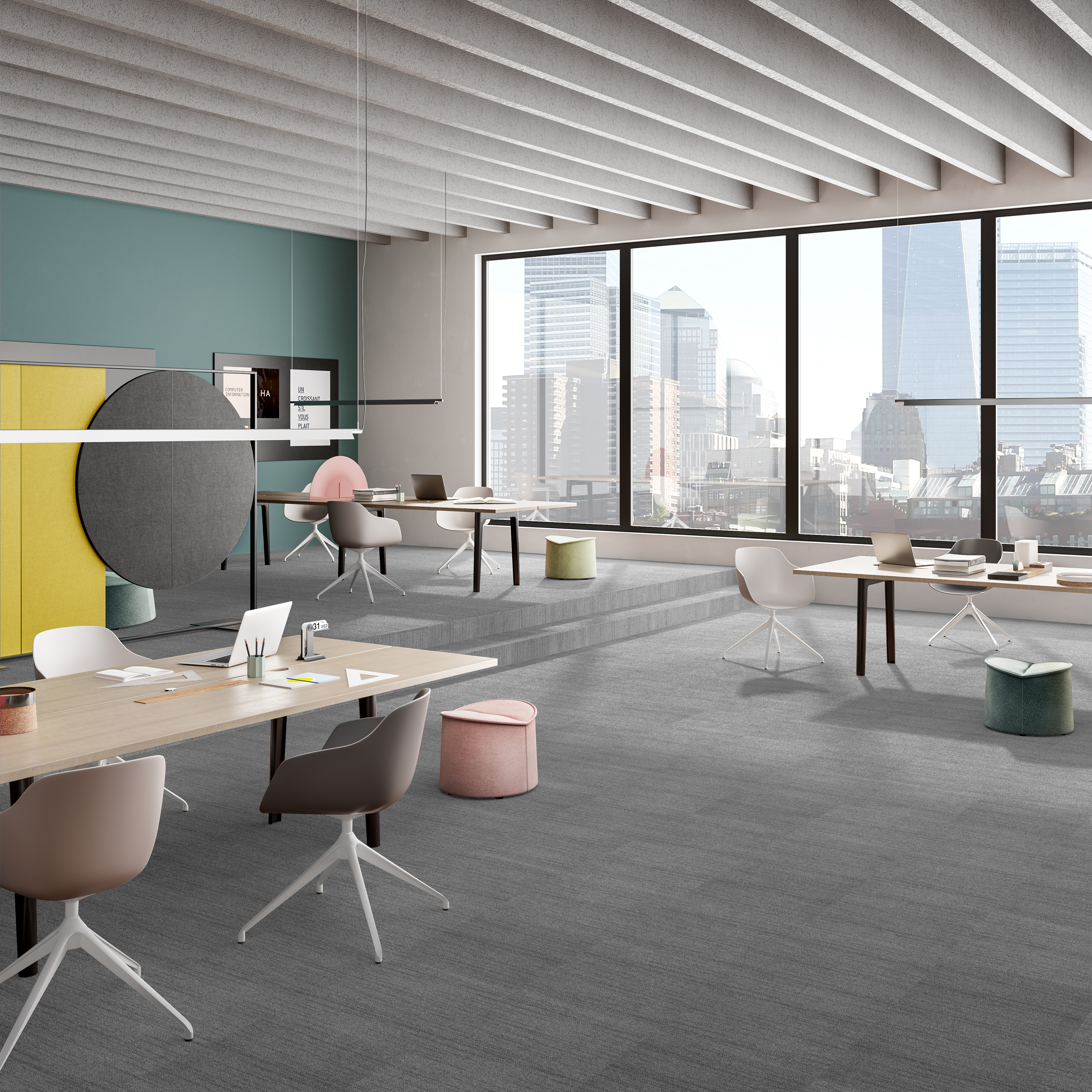 Ковровая плитка Marvel Tile 97 (500*500*6 мм) — купить в Кирове