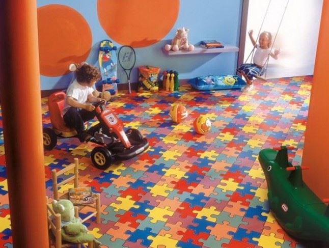 Линолеум бытовой "IVC" Neo Puzzle 50 (3,5м) — купить в Кирове