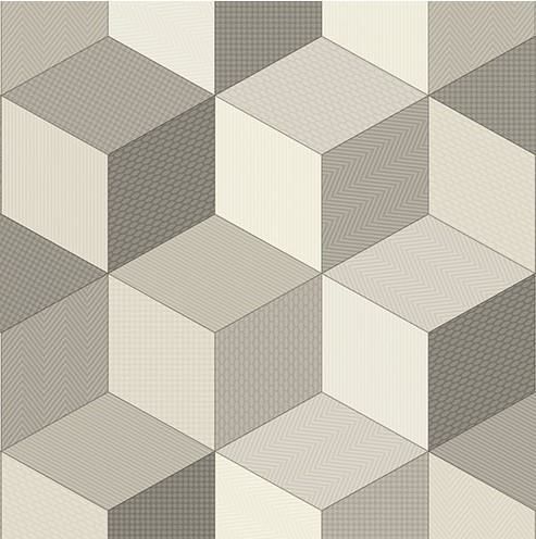 Линолеум бытовой "IVC" Bingo Cubes 83 (3м) — купить в Кирове