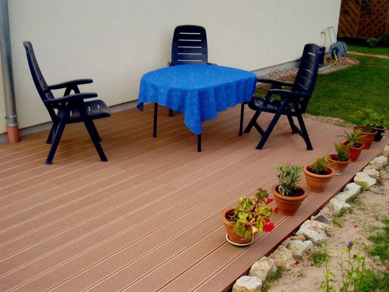 Террасная доска Deckron (4000*153*28 мм) шовная — купить в Кирове