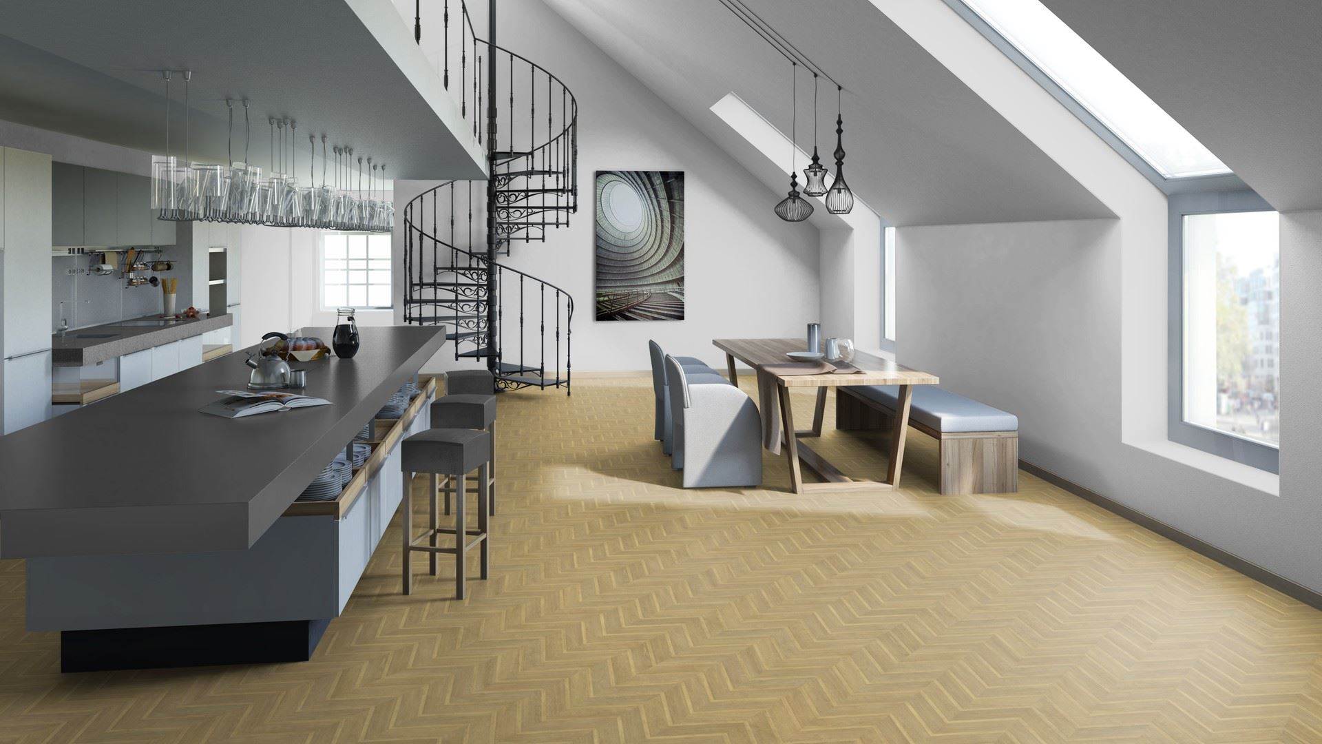 Линолеум полукоммерческий "Tarkett" Idylle Nova Cascad 2 (4м) — купить в Кирове