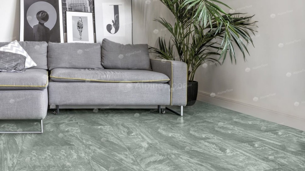 Виниловая плитка "Alpine Floor" Light Stone Хэмпшир (608*303*2,5 мм) — купить в Кирове